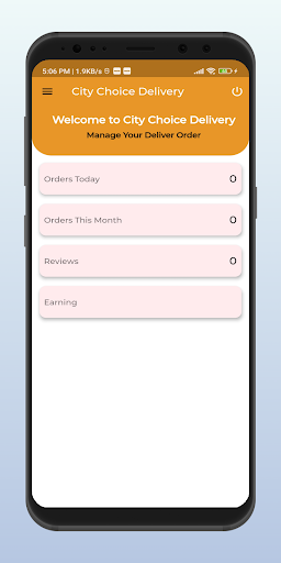 City Choice Delivery Screen 2