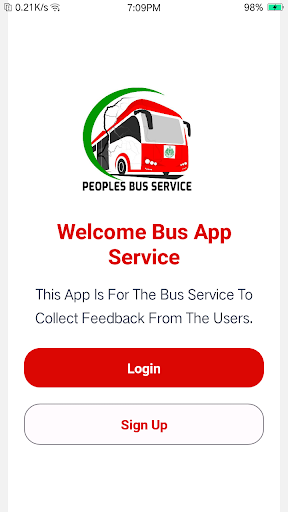 Android application Bus Inspector App (PBS) screenshort