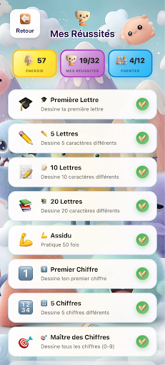 Tierra de Letras Captura de Pantalla del Juego Android 5