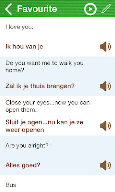 Learn Dutch Phrasebookのおすすめ画像4