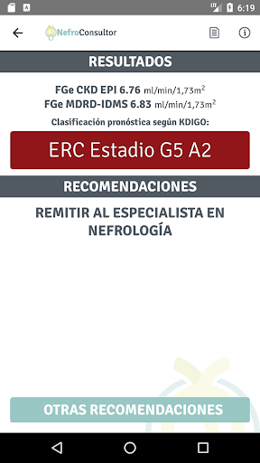 NefroConsultor Screen 3