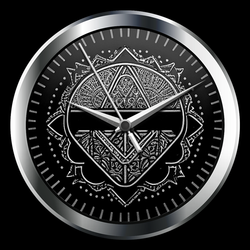 Black Watch Faces: Metallic logo