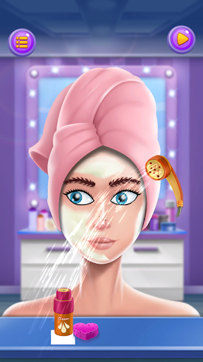 Android application Makeup Game : Fashion Stylist screenshort