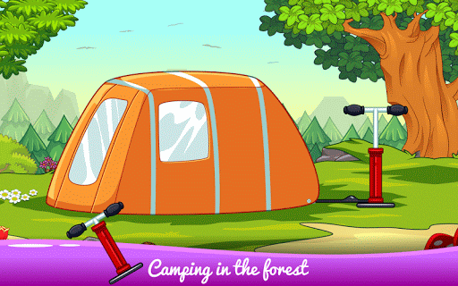 Screenshot of Marbel Holiday Adventure