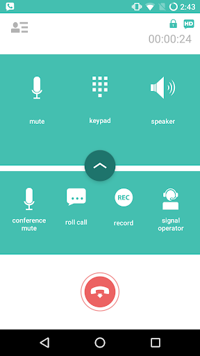 JoinCall Audio Client Screen 3