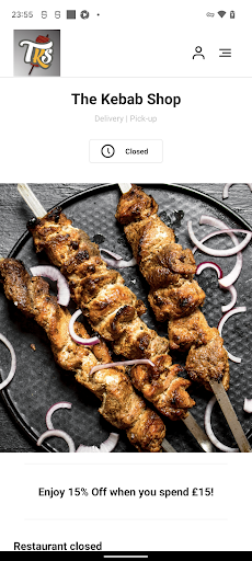 Android application The Kebab Shop Cardonald screenshort