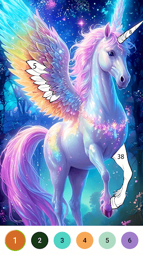 Color Fantasy-Paint By Number 1