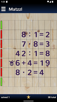 Matzzl - a Math Puzzle - Screenshot 2