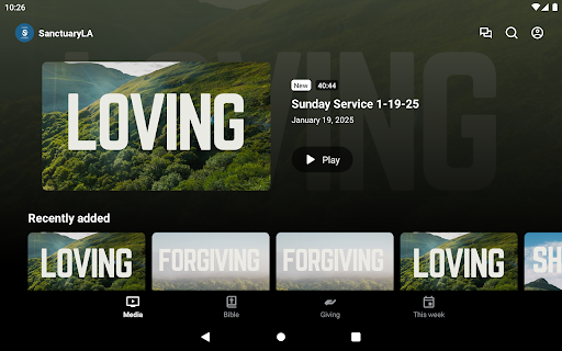 Sanctuary Church LA Screenshot 4 - AppWisp.com