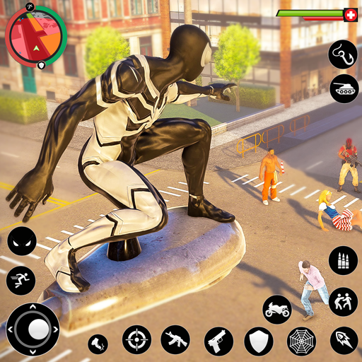 Héroe  lucha con cuerda araña Descarga en Windows