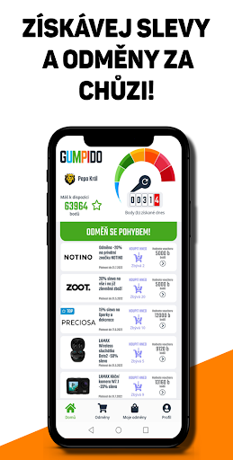 Android application GUMPIDO screenshort