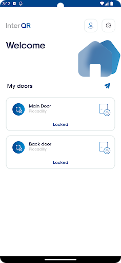 Android application InterQR screenshort