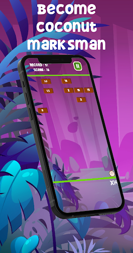Android application Jungle Coconut Breaker screenshort