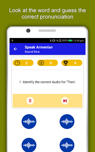 Screenshot of Learn Armenian Language App