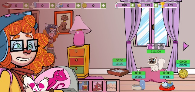 Crazy Cat Lady Mod Apk- Free Game (Unlimited Money) 4