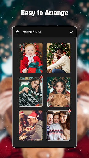 Christmas Photo Video Maker Screen 3