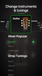 Guitar Tuner Pro - Tune your Guitar, Bass, Ukulele  Screenshots 5