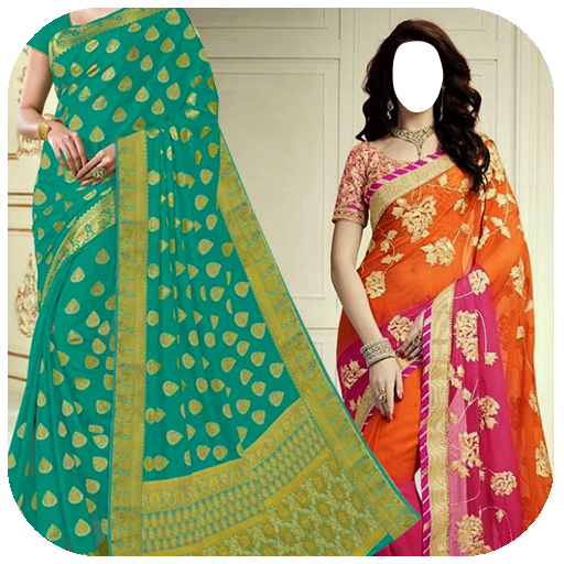 Women Chiffon Silk Sarees Pics logo