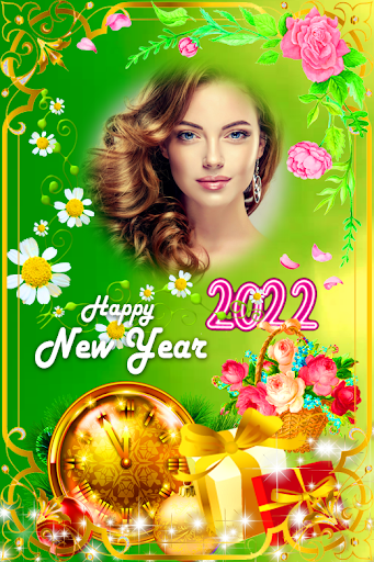 NewYear Photo Frame Wishes2021 Screen 2
