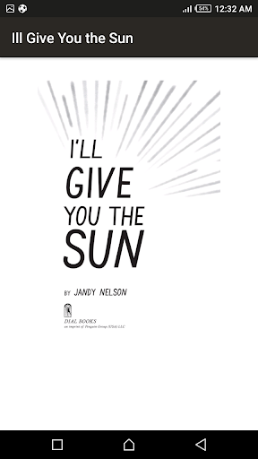 Ill Give You the Sun