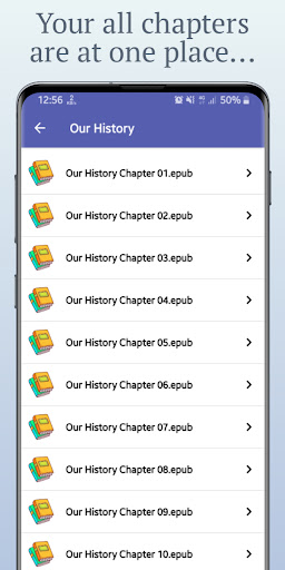 FolioEra Powerful ePub Reader Screen 2
