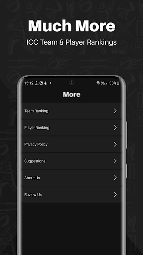 Screenshot of CricScore - Live Cricket Score