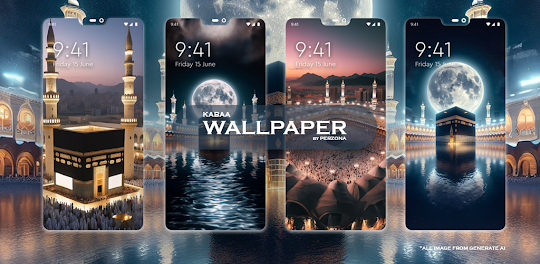 Wallpaper Kaaba - AI