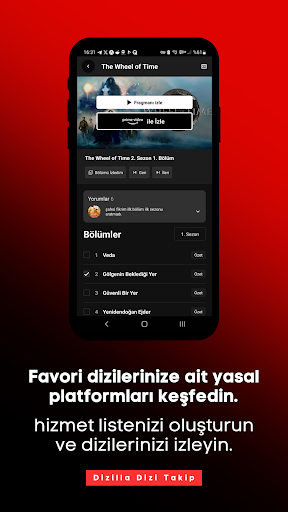 Dizilla : Yabancı Dizi Takip Screen 3