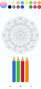 Coloriage Mandala: Adulte