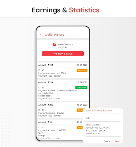 Vendor Eatmeals Screen 3