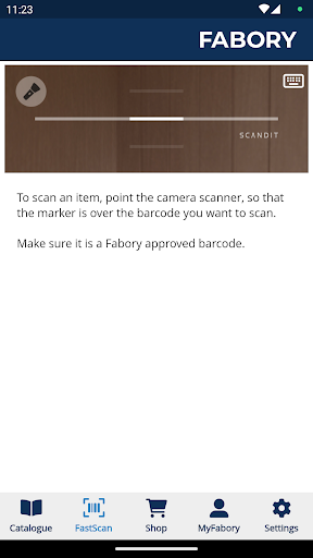 MyFabory Screen 3