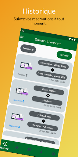 Transport Service + Screen 2