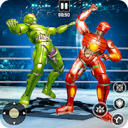 Robot Fighting Games - New Steel Robot Ring Battle