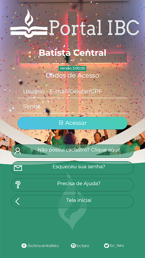Android application Portal IBC screenshort