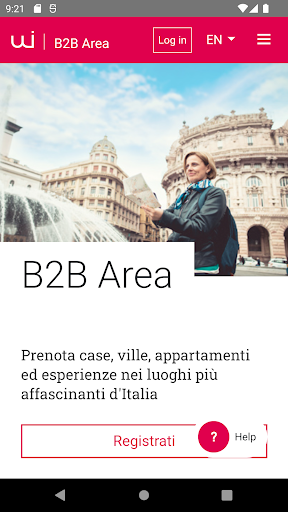 Wonderful Italy B2B Screen 2