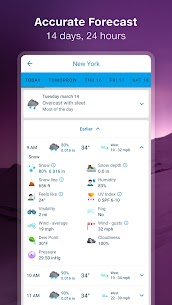 Météo – Meteored Pro News MOD APK (patché, optimisé) 2