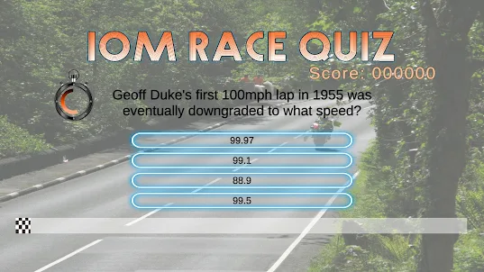 IOM Race Quiz