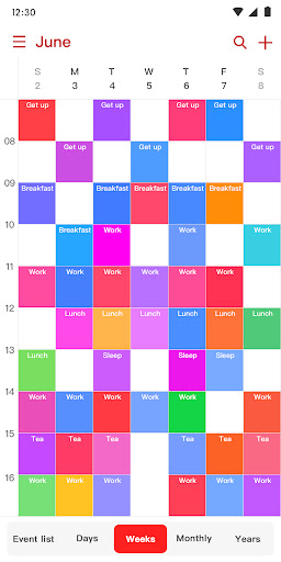 Calendar Planner with Widget Screen 3