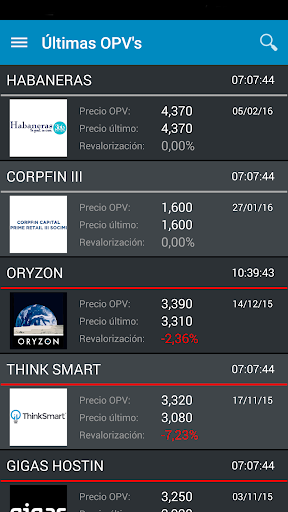 BolsaRadar: Stocks & News Screen 3