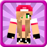 Cool girl skins for minecraft icon
