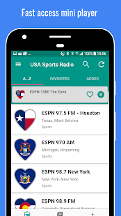USA Sports Radio Screenshot