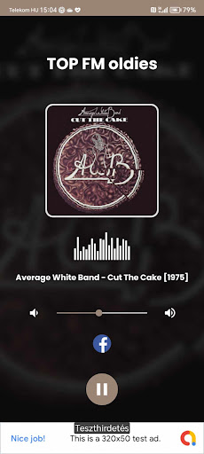 TOP FM oldies rádió Screen 3