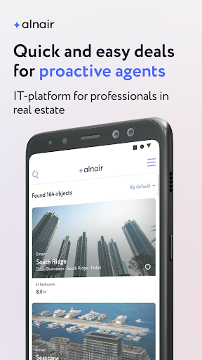 Android application Alnair - Real estate Service screenshort