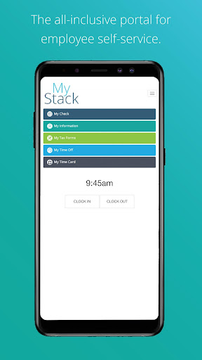 Android application MyStack by ECCA Payroll+ screenshort