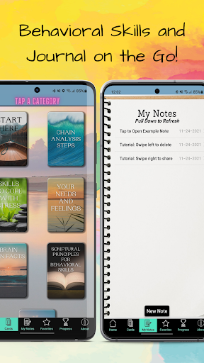 Android application ALOHA Cards screenshort