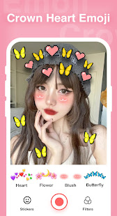 Crown Heart Emoji live Filters 7 APK screenshots 3