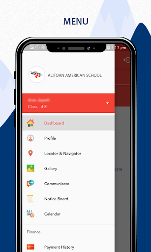 Alitqan American School Screen 2
