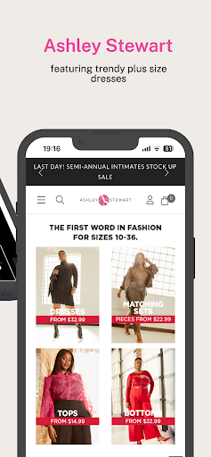 Stewart Ashley: Online Store Screen 3