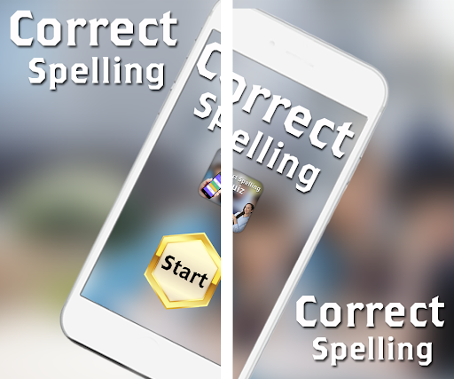 Android application Spelling Test Quiz screenshort