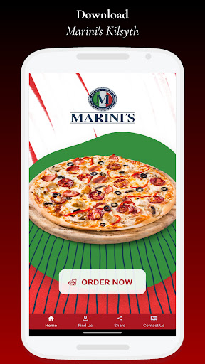 Android application Marini's Kilsyth screenshort